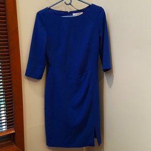 LK Bennet work dress with side slit